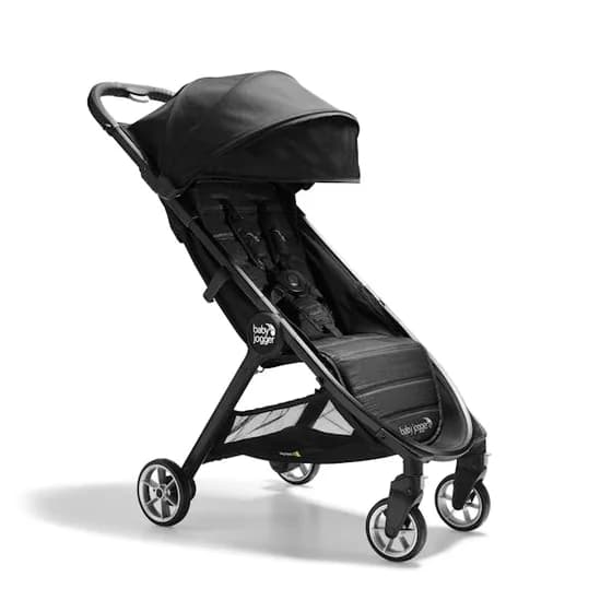 Baby Jogger City Tour 2 compact travel stroller in Jet