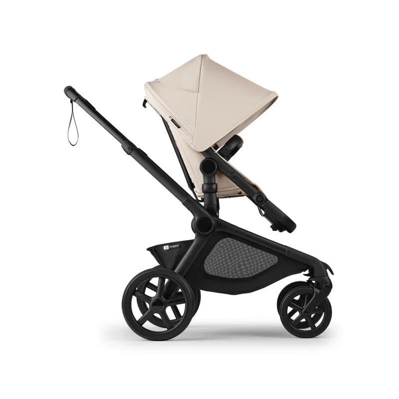 Bugaboo Kangaroo single-to-double stroller in desert taupe