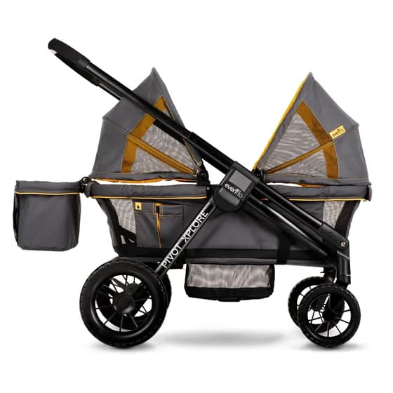 Evenflo Pivot Xplore all-terrain stroller wagon in stroller mode