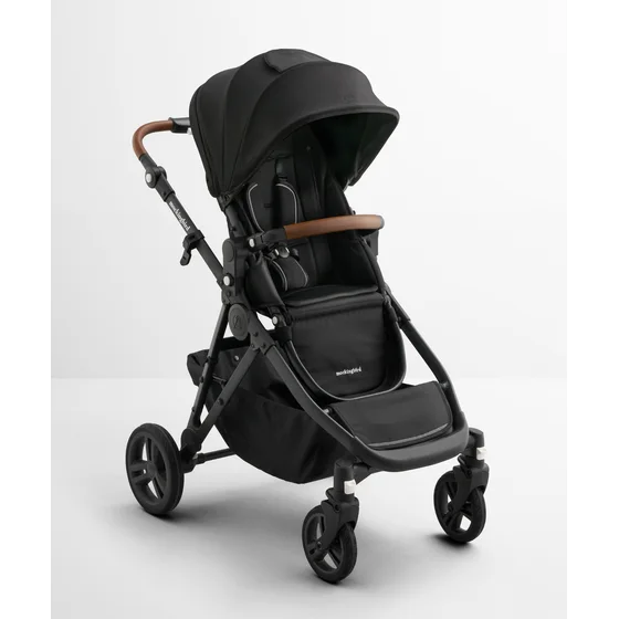 Mockingbird Single-to-Double Stroller 3.0 in black